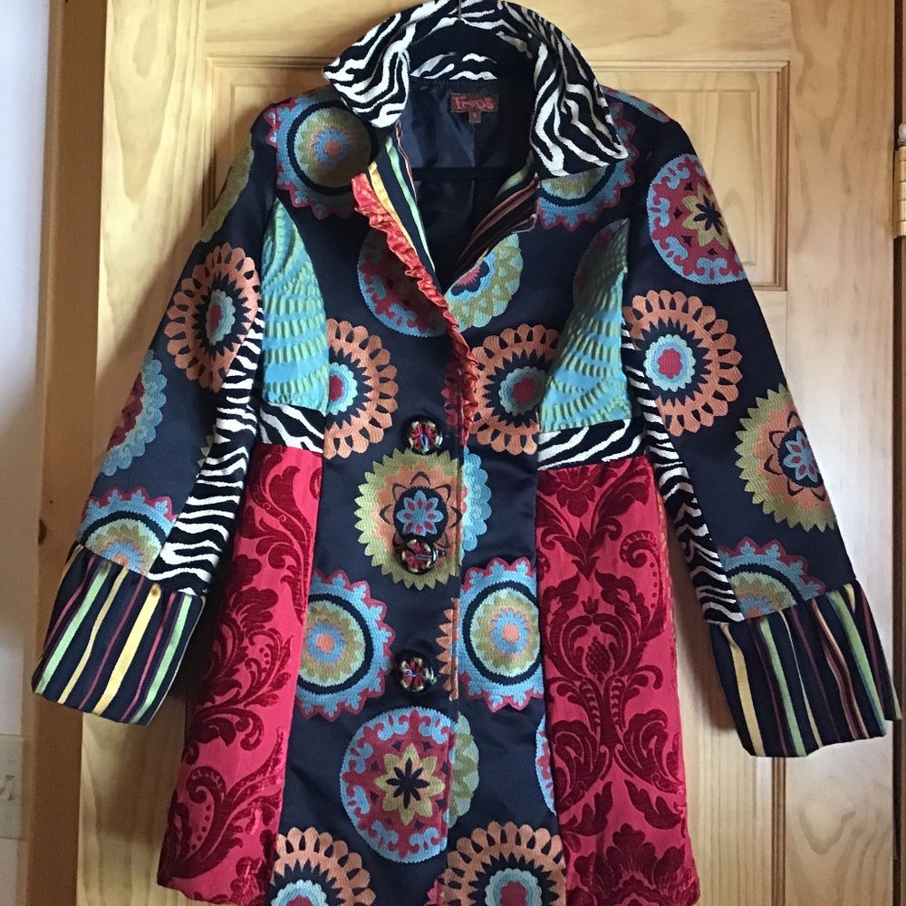 Medium colorful fun coat